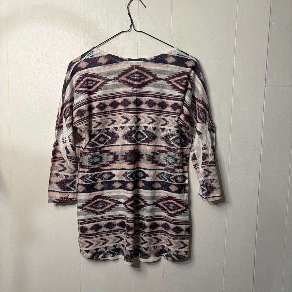 Maurices Multicolor Patterned Top - Picture 2 of 3